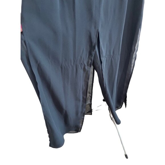 Moda Petite Black Wide-Leg Pants - Picture 4 of 11